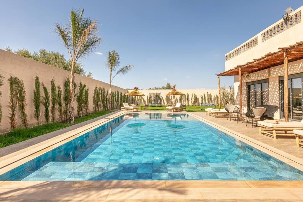 Villa Leila,Piscine , Grand Jardin, Jeux , Cuisiniere 马拉喀什 外观 照片