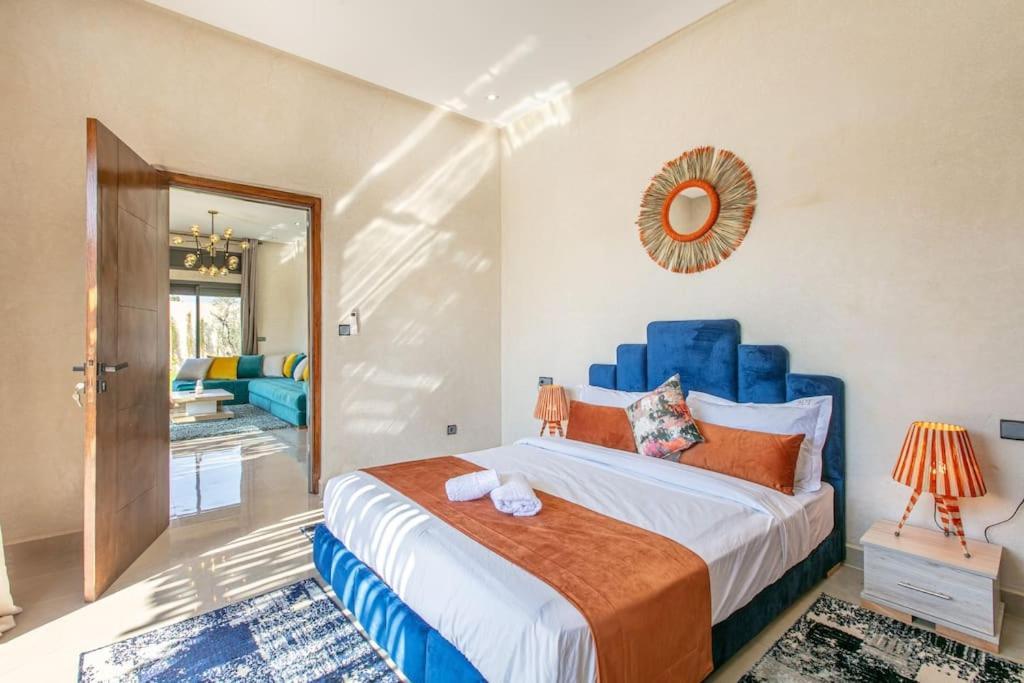 Villa Leila,Piscine , Grand Jardin, Jeux , Cuisiniere 马拉喀什 外观 照片
